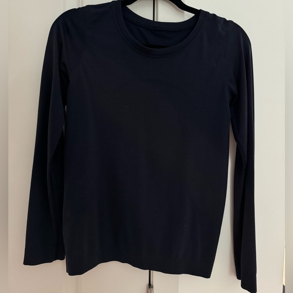 Lululemon Swiftly Breathe LS True Navy size 2 - Picture 5 of 7
